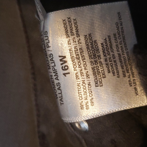 JONES NEW YORK JEANS SIZE 16W - Picture 6 of 6